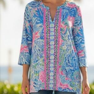 Lilly Pulitzer Karina Sink or Swim Tunic